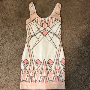 Bebe Sequin Holiday New Year NYE Dress